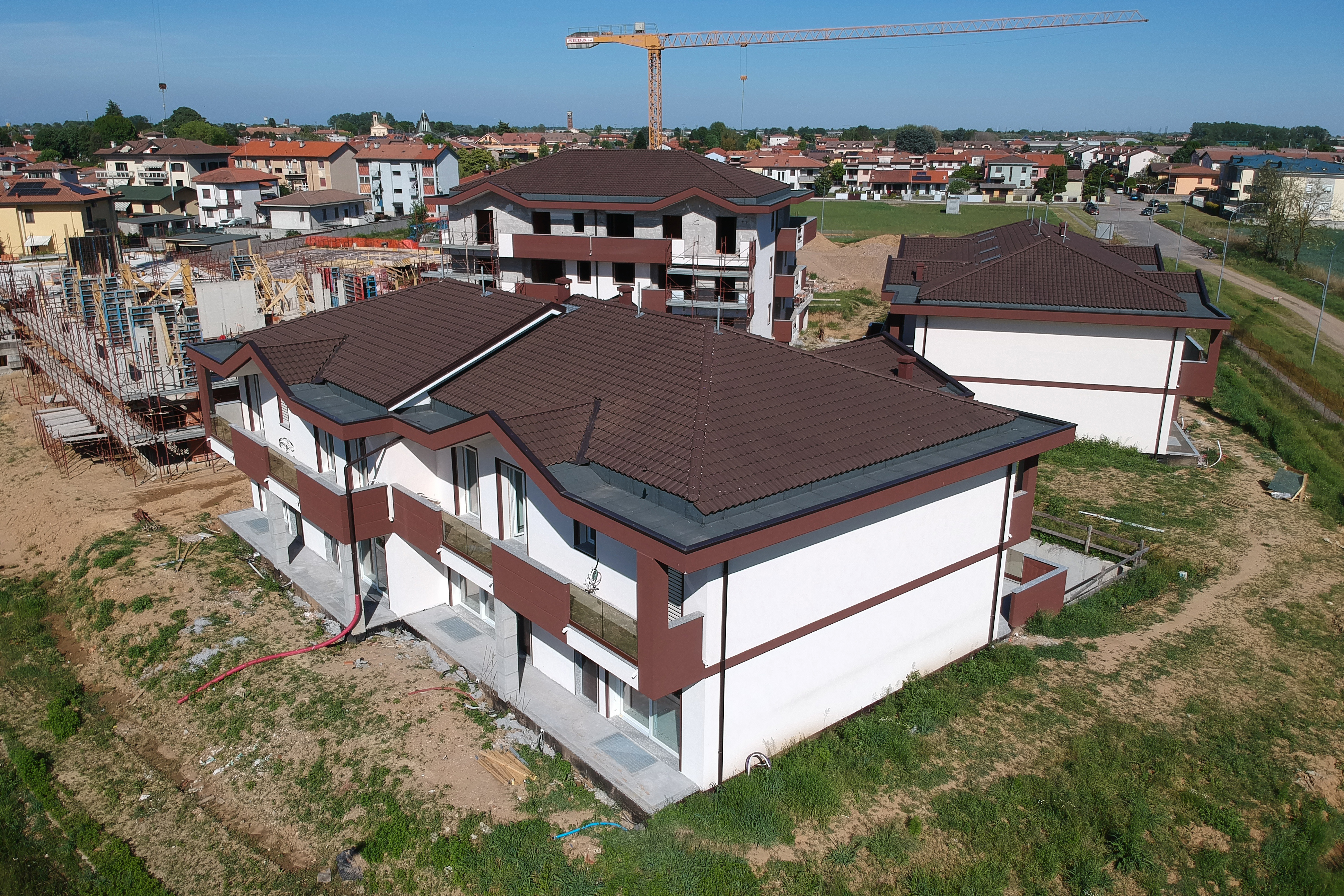 ViviMesero drone - Complesso residenziale