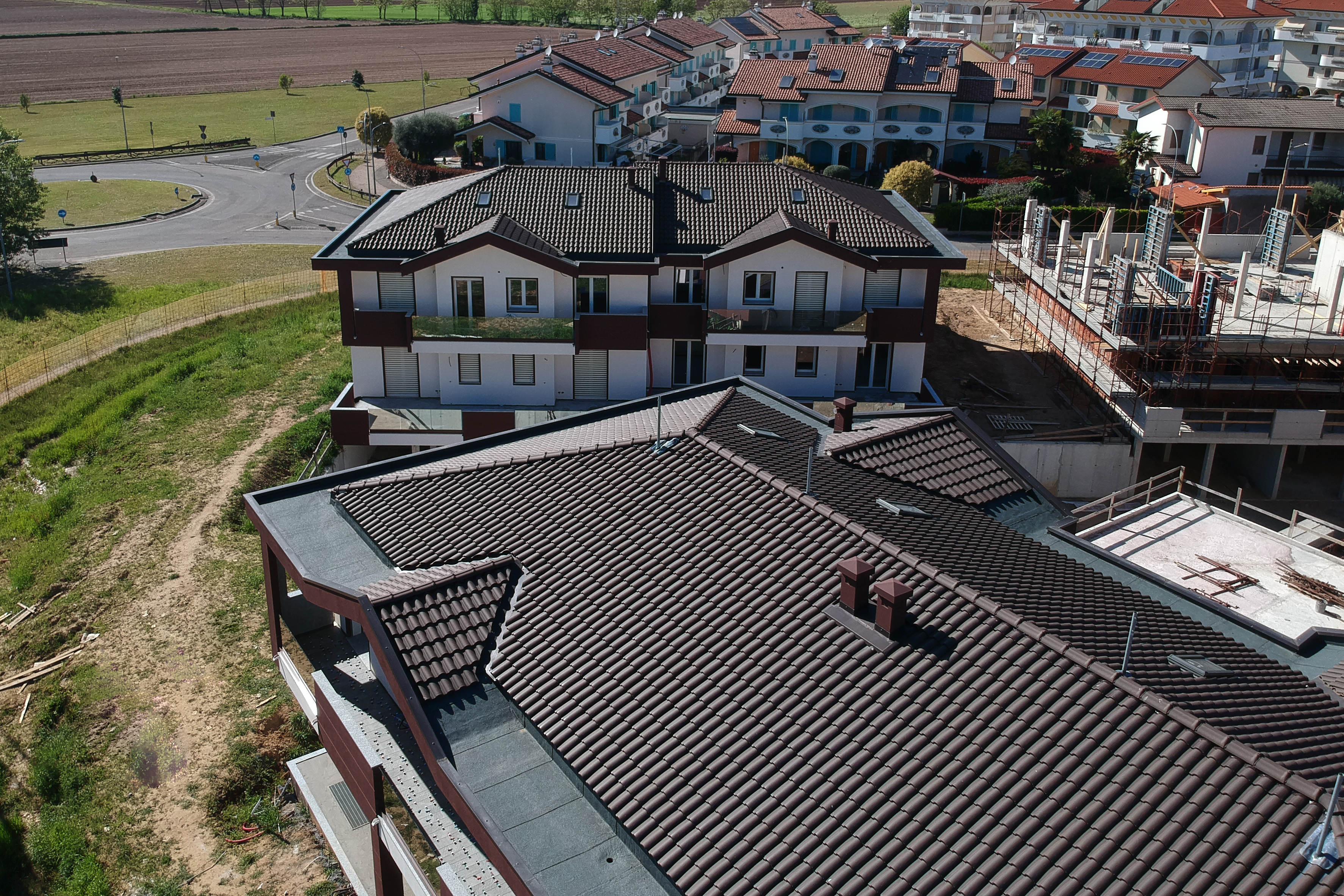 ViviMesero drone - Vista aerea cantiere